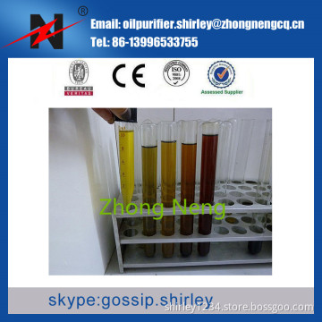 Zhongneng BOD Waste Motor Oil Distillation to Base Oil Decoloring Converting System